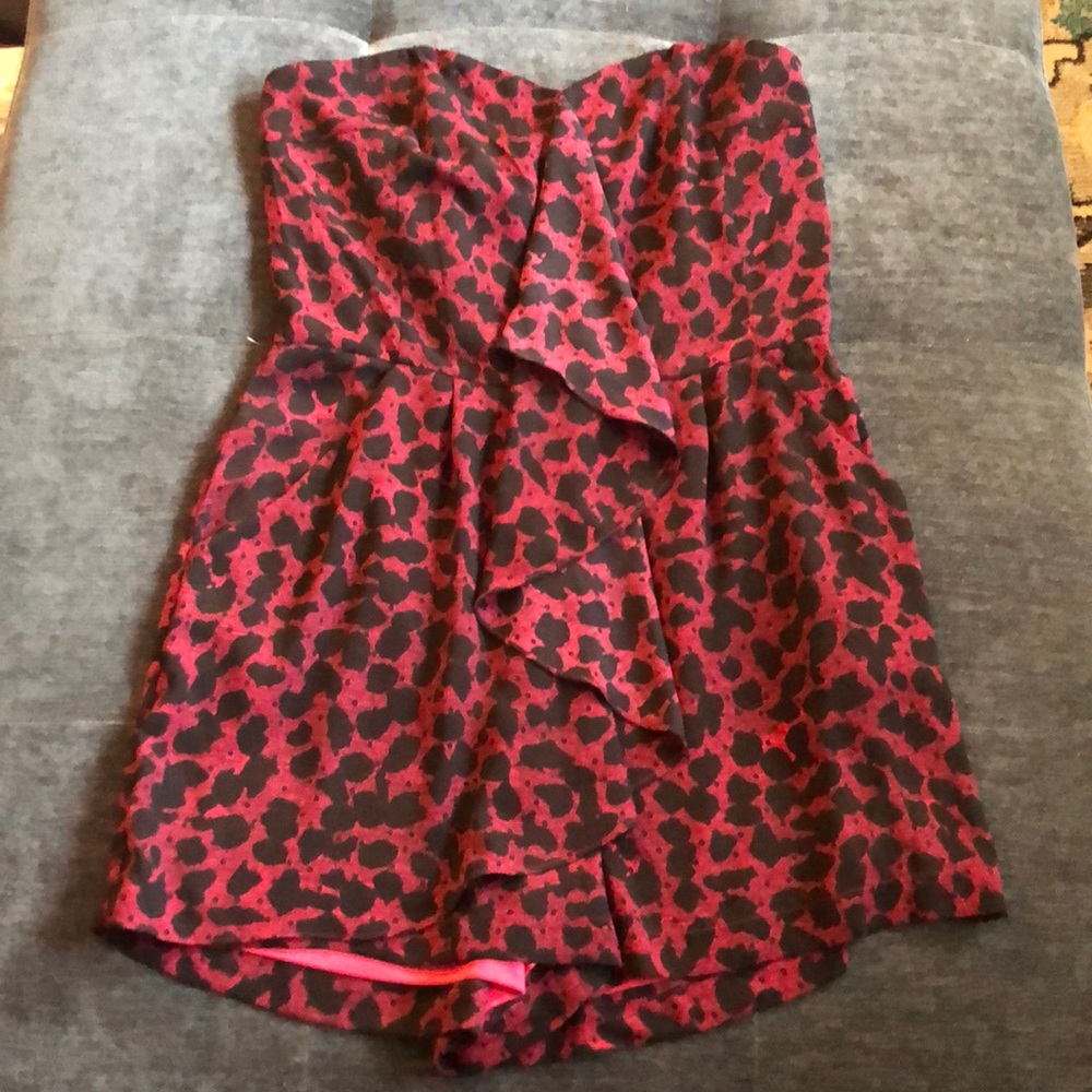 Express strapless romper